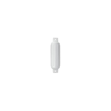 Polyform 8.8" x 26.8" Twin Eye Fender; White 41-639-559